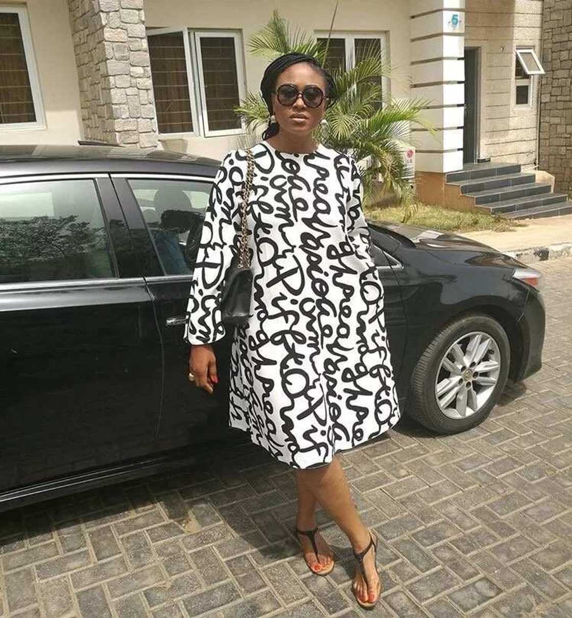 Ankara maternity loose dress Ankara maternity loose dress