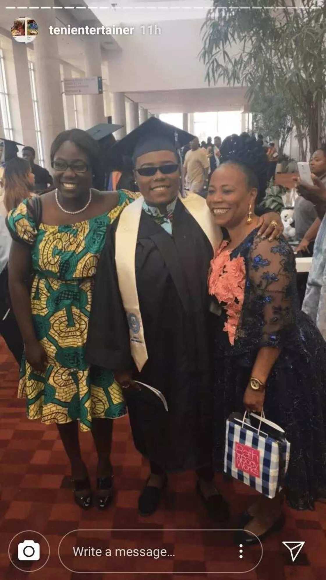 Nigerian singer Teni graduates from the University of Georgia (Photos)