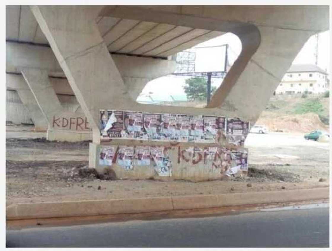 Buhari 2019 posters spotted in Abuja (SEE) Buhari 2019 posters spotted in Abuja (SEE)