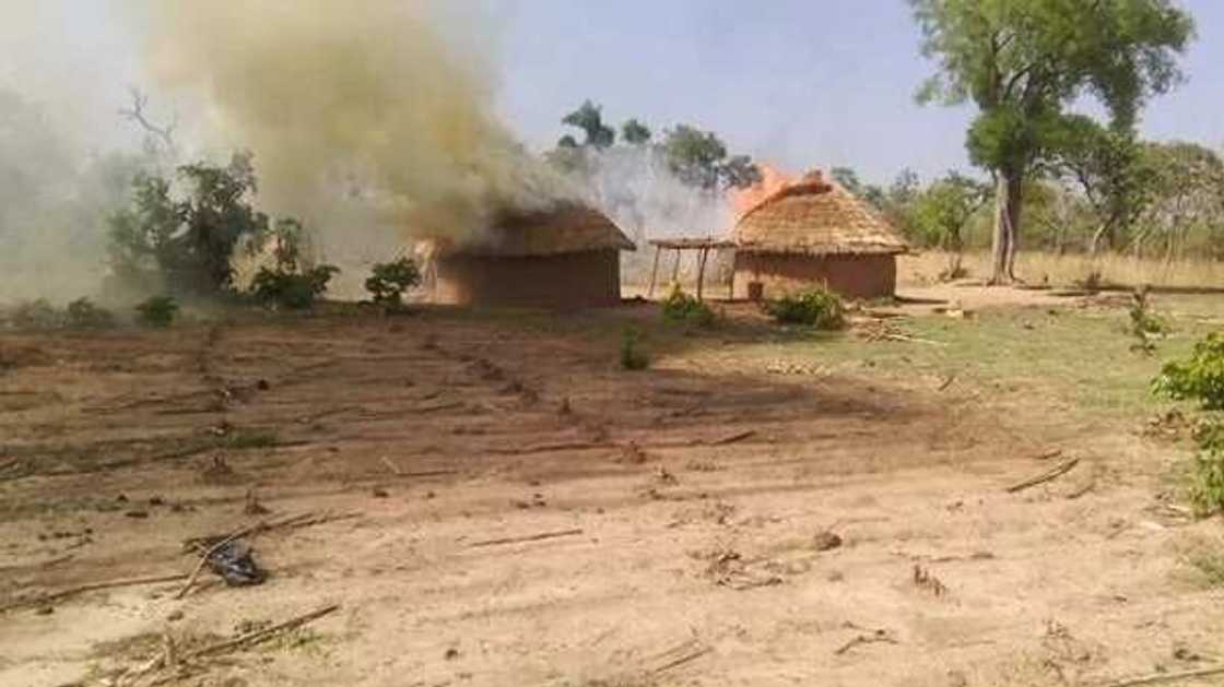 Boko Haram sets Borno village ablaze Boko Haram sets Borno village ablaze