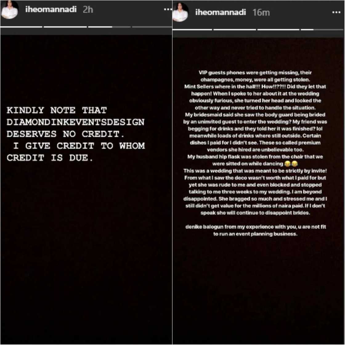 Ex-beauty queen Iheoma Nnadi weds ex-Super Eagles striker Emmanuel Emenike, calls out event planner Ex-beauty queen Iheoma Nnadi weds ex-Super Eagles striker Emmanuel Emenike, calls out event planner