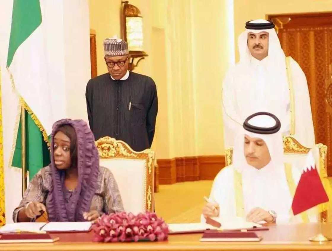 Shugaba Buhari zai ziyarci 'Kasar Togo tare da Ministar Kudi, Kemi Adeosun Shugaba Buhari zai ziyarci 'Kasar Togo tare da Ministar Kudi, Kemi Adeosun