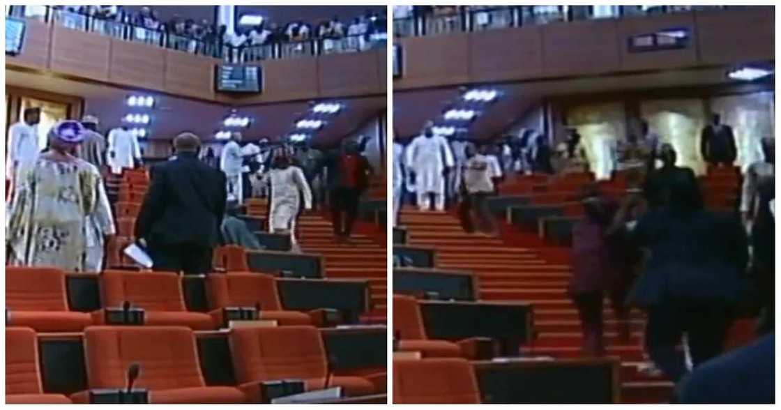 Yanzu Yanzu: Majalisar dattawa ta bukaci a dawo da sadar iko cikin sa’o’i 24 bayan yan daba sun arce da ita Yanzu Yanzu: Majalisar dattawa ta bukaci a dawo da sadar iko cikin sa’o’i 24 bayan yan daba sun arce da ita