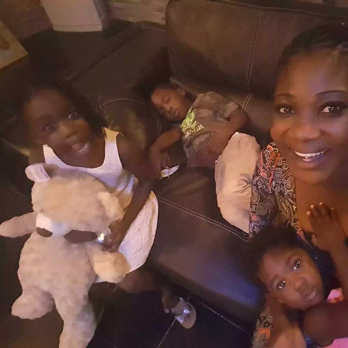 Nigerian celebrities and their adorable children Nigerian celebrities and their adorable children