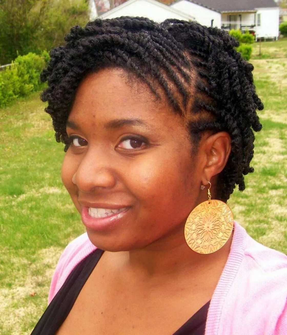 Natural hair twist styles for short hair Natural hair twist styles for short hair