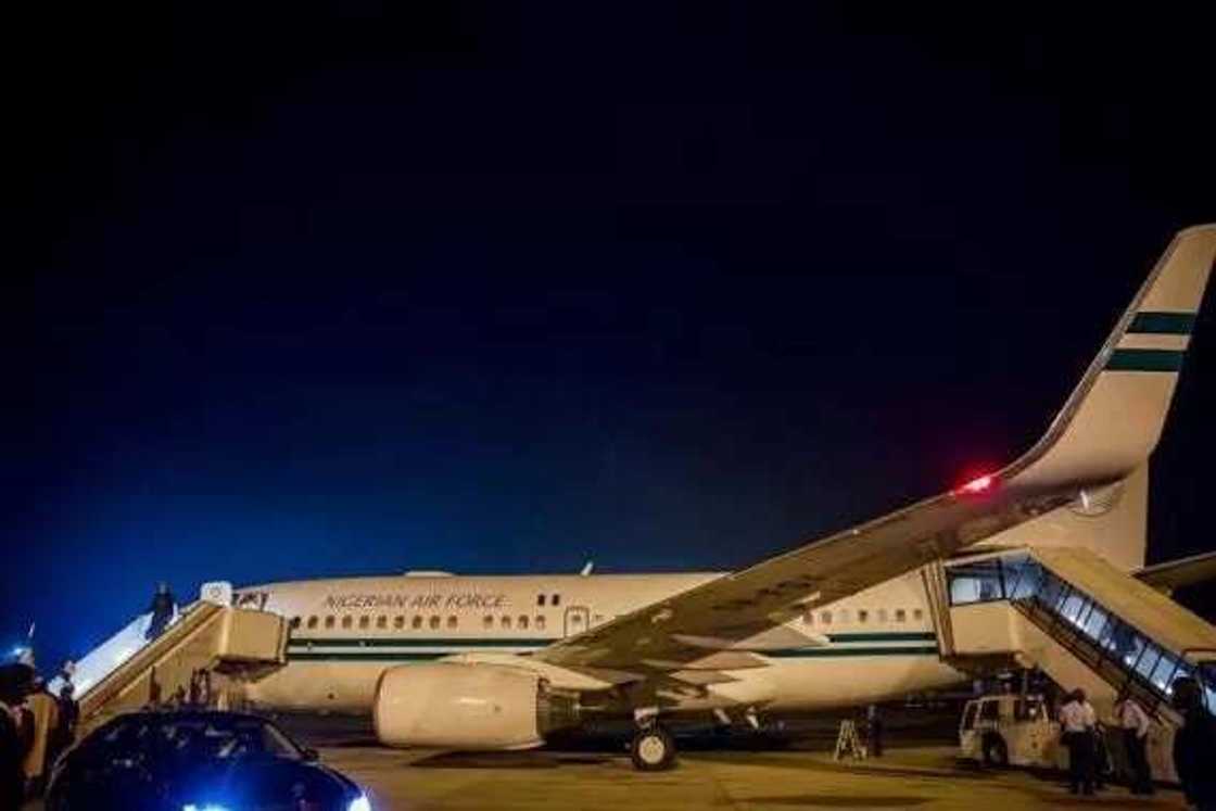Check Out Buhari’s Presidential Jet Check Out Buhari’s Presidential Jet