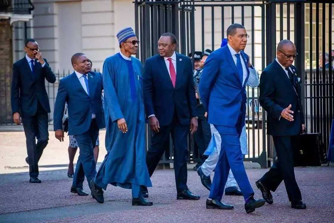 Shugaba Buhari ya halarci taron shugabannin kasashen Commonwealth a yau