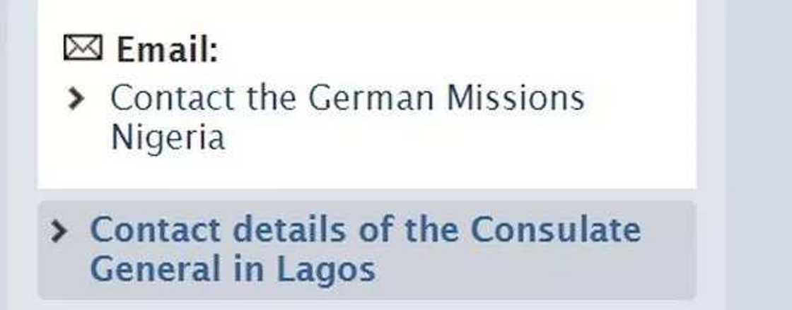Contact German embassy in Nigeria Contact German embassy in Nigeria