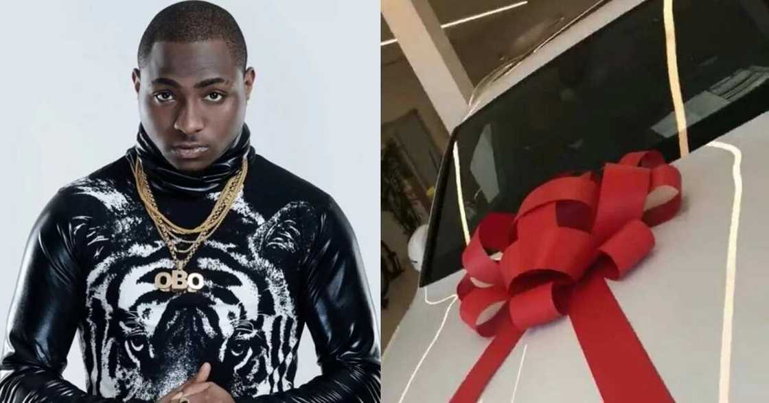 Davido new car purchased in 2018