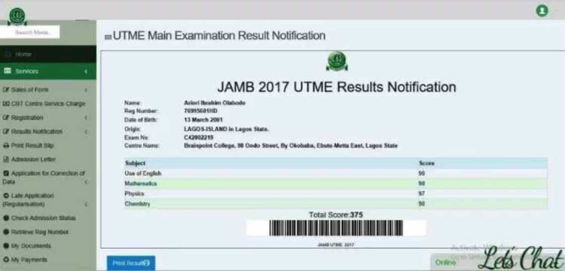 Check out the candidates with very HIGH scores in the just concluded JAMB exam (photos) Check out the candidates with very HIGH scores in the just concluded JAMB exam (photos)