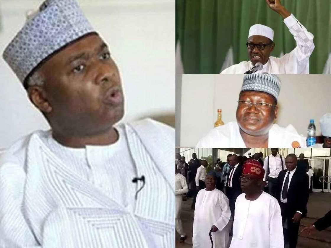 Buhari, Tinubu, Mohammed, Lawan Refuse Saraki's Apologies