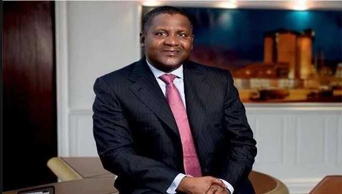 Karayar arziki: Dangote ya sayar da kamfanin taliyar sa akan Naira biliyan 3.75