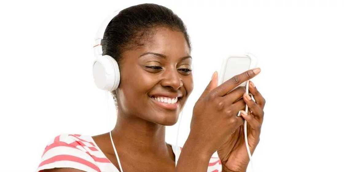 Listening to the radio Listening to the radio
