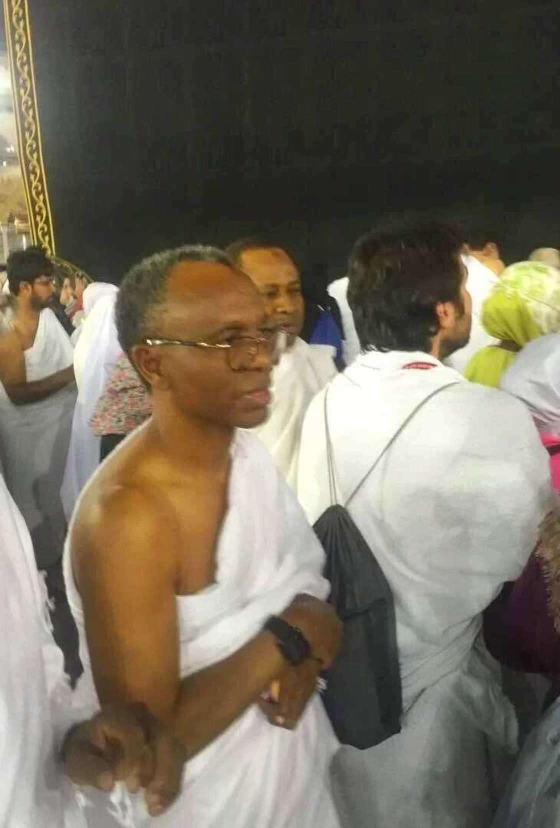 Duba hotunan El-Rufa'i a kasar Saudiyya domin addu'o'i ga Najeriya Duba hotunan El-Rufa'i a kasar Saudiyya domin addu'o'i ga Najeriya