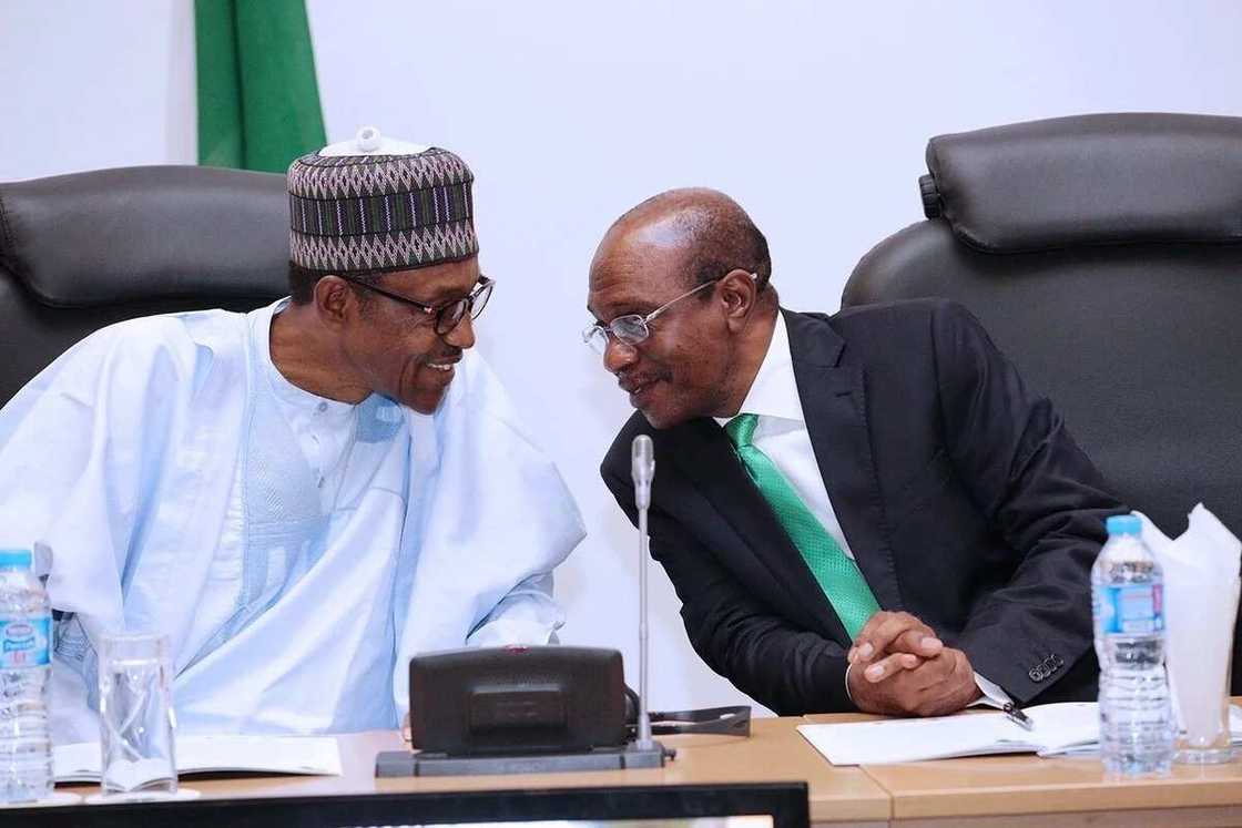 Muhammadu Buhari, Godwin Emefiele, 2023 presidential election, State House Abuja Muhammadu Buhari, Godwin Emefiele, 2023 presidential election, State House Abuja