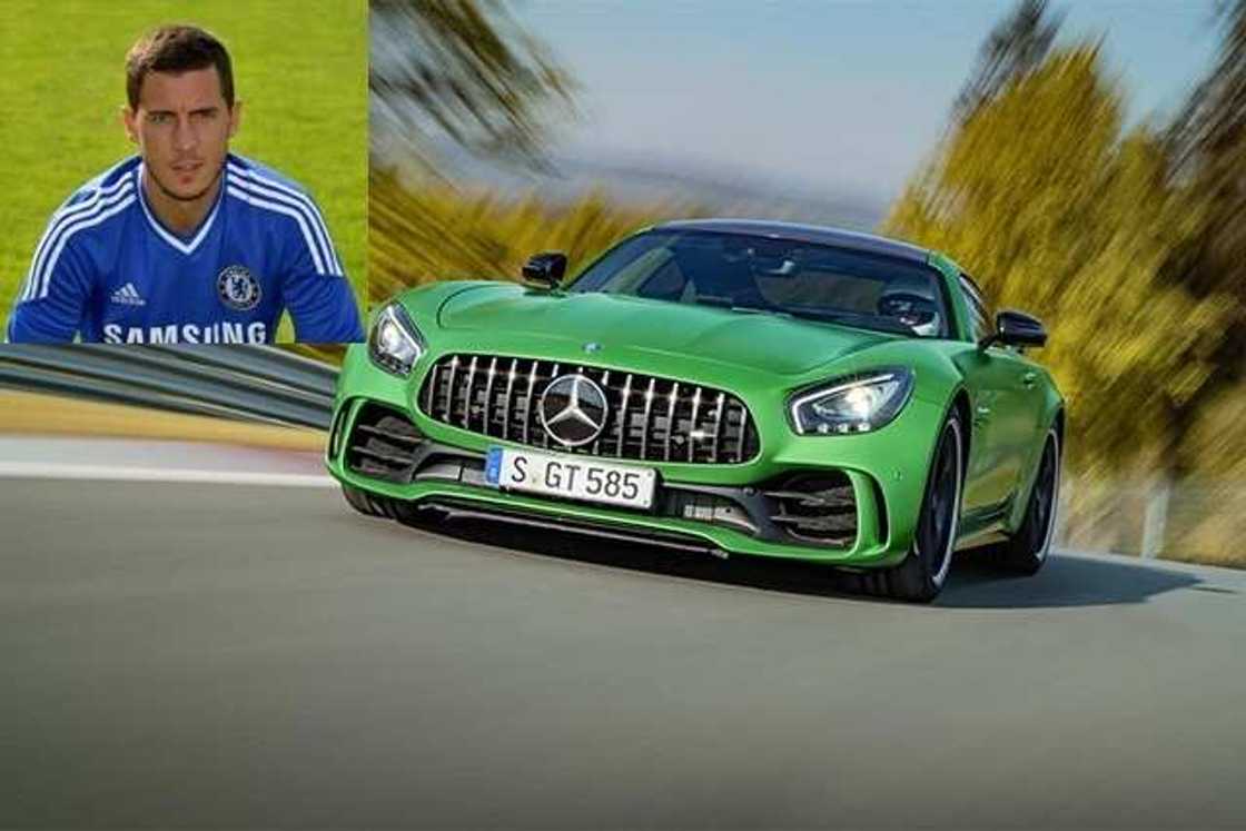 Eden Hazard car collection