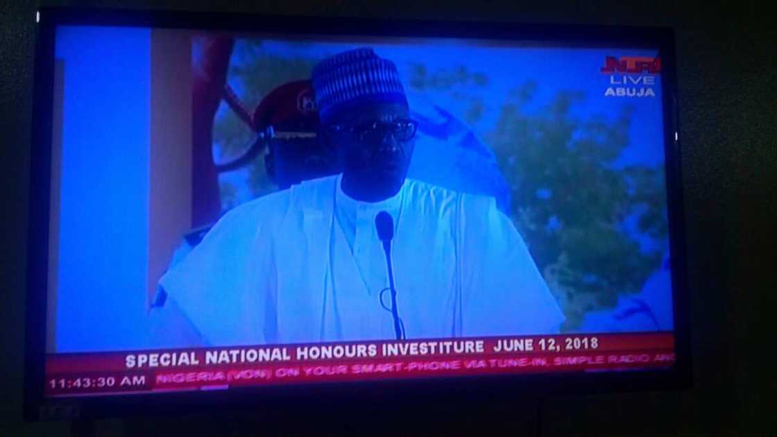 LIVE UPDATES: Excitement in Aso Rock as top Nigerians gather for late MKO Abiola’s honour LIVE UPDATES: Excitement in Aso Rock as top Nigerians gather for late MKO Abiola’s honour