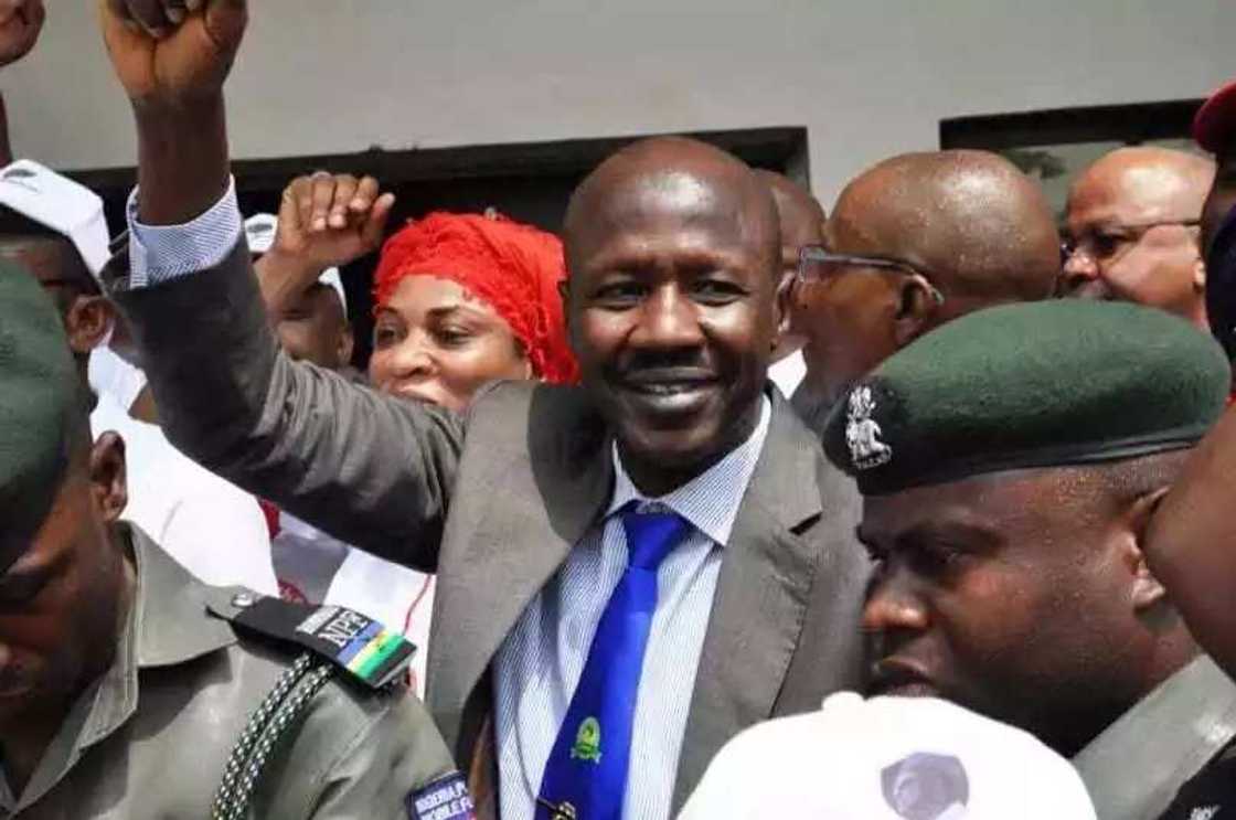 Ibrahim Magu reveals forces hindering the EFCC Ibrahim Magu reveals forces hindering the EFCC