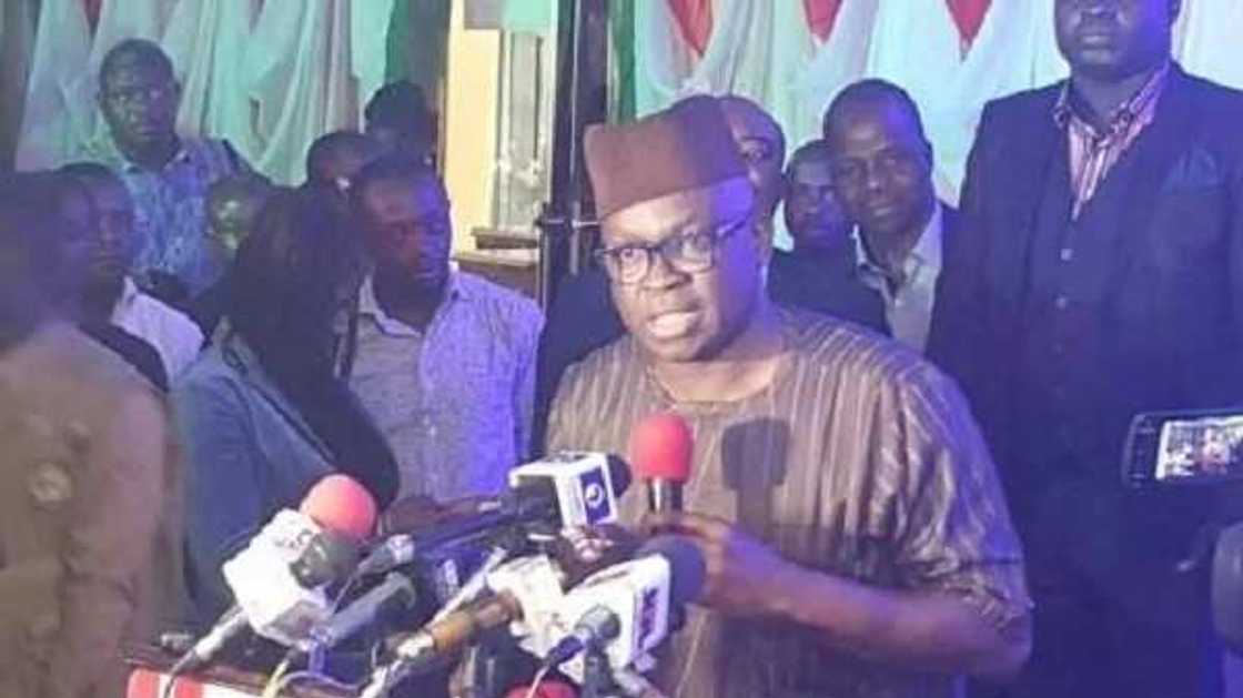 Fayose to Nigerians: I will appoint minister for ‘stomach infrastructure’ if elected president Fayose to Nigerians: I will appoint minister for ‘stomach infrastructure’ if elected president