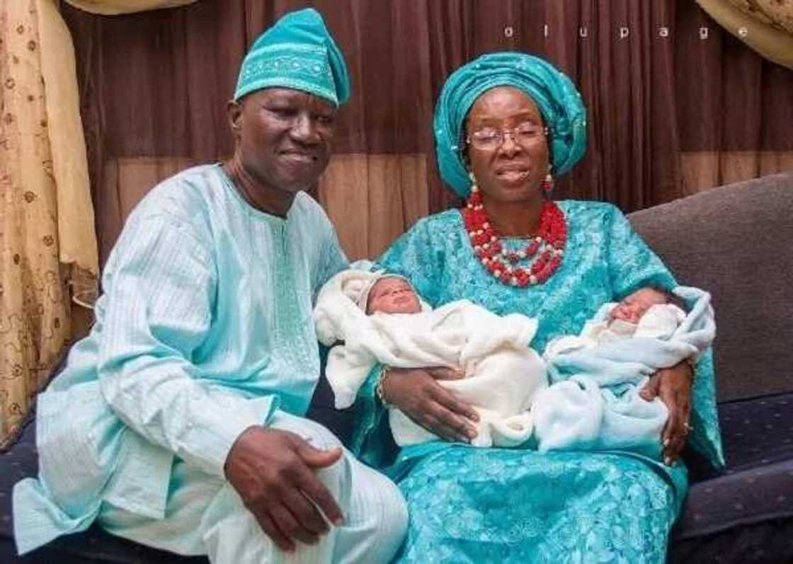 After 27 years of marriage, Nigerian couple welcome a set of twins After 27 years of marriage, Nigerian couple welcome a set of twins
