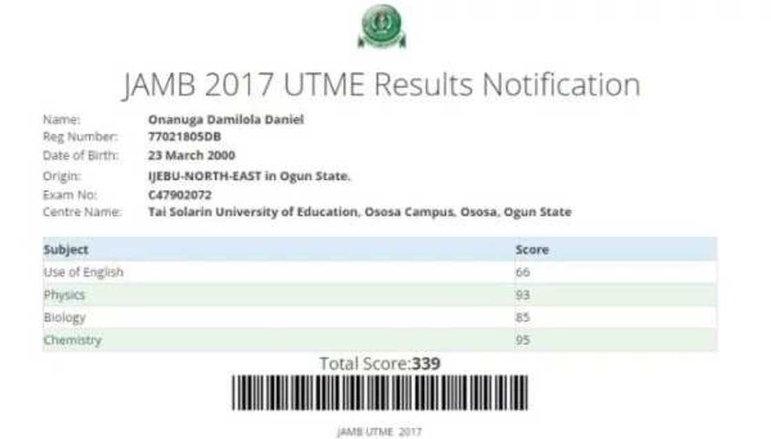 Check out the candidates with very HIGH scores in the just concluded JAMB exam (photos) Check out the candidates with very HIGH scores in the just concluded JAMB exam (photos)