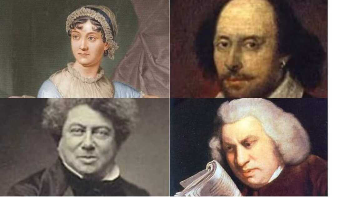 Literary writers of different English speaking countries Literary writers of different English speaking countries