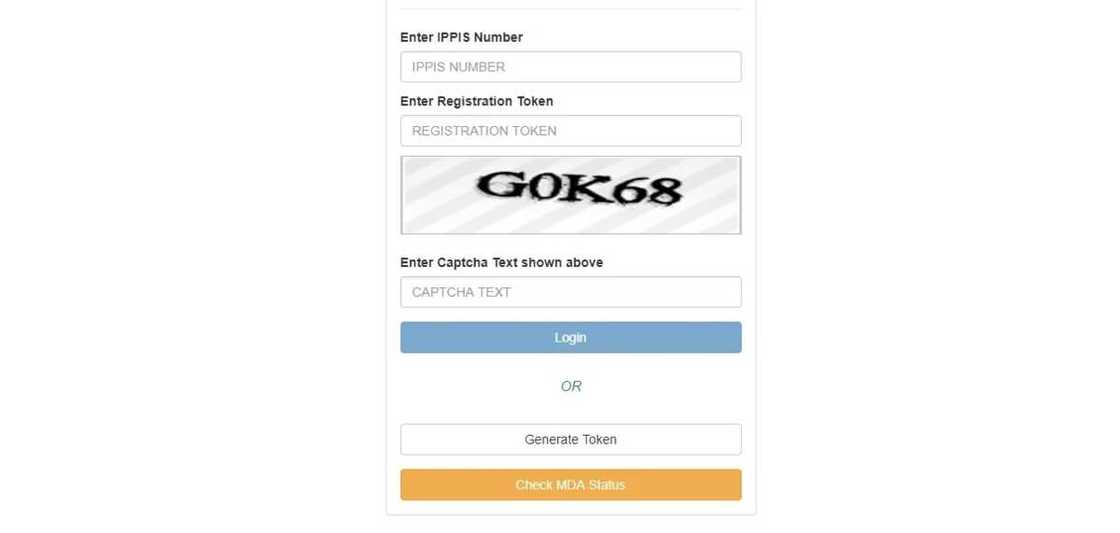 IPPIS verification/update registration IPPIS verification/update registration
