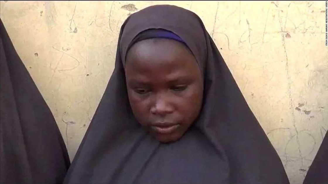 Chibok girls appear in a new video