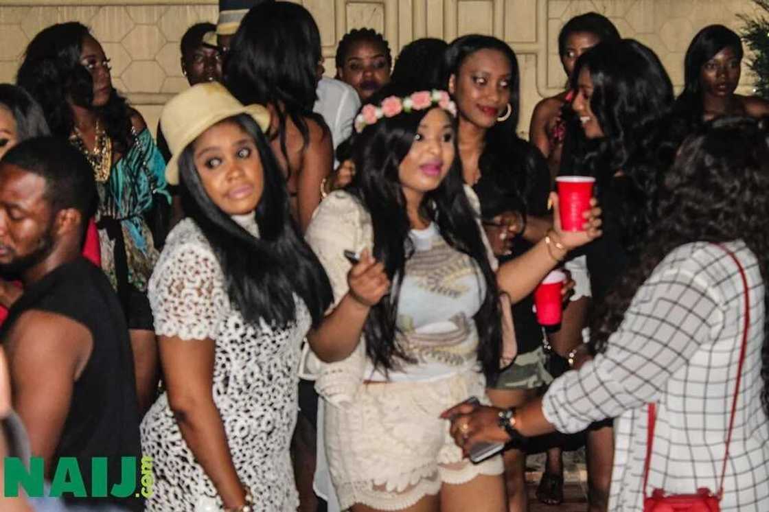 Chris Brown's Ex Karrueche Tran Parties In Abuja (PHOTOS)