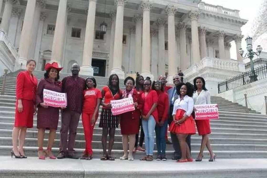 Chibok Girls Visit US Congress (PHOTOS) Chibok Girls Visit US Congress (PHOTOS)