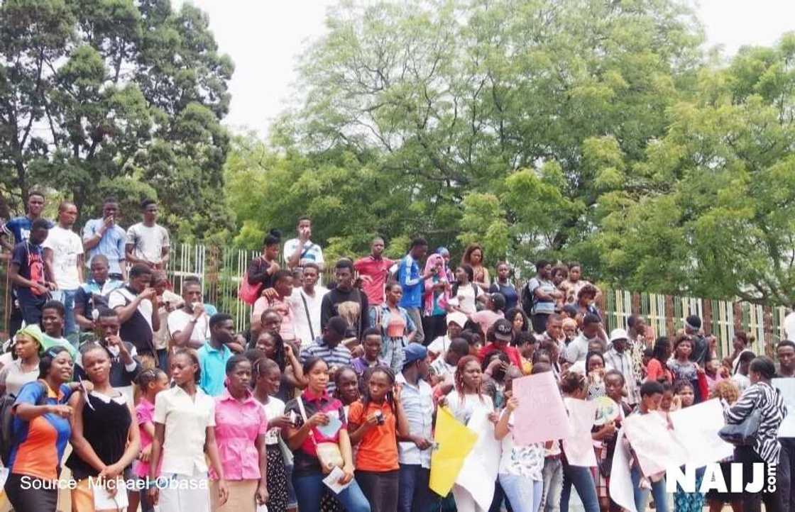 Students reveal JAMB's secret ploy, want registrar sacked (Photos/Video) Students reveal JAMB's secret ploy, want registrar sacked (Photos/Video)