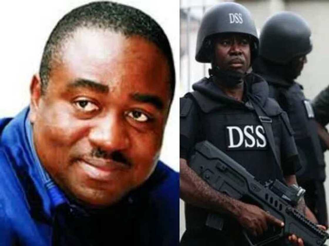 Former governor of Benue state, Gabriel Suswam arrested by Department of State Services Former governor of Benue state, Gabriel Suswam arrested by Department of State Services