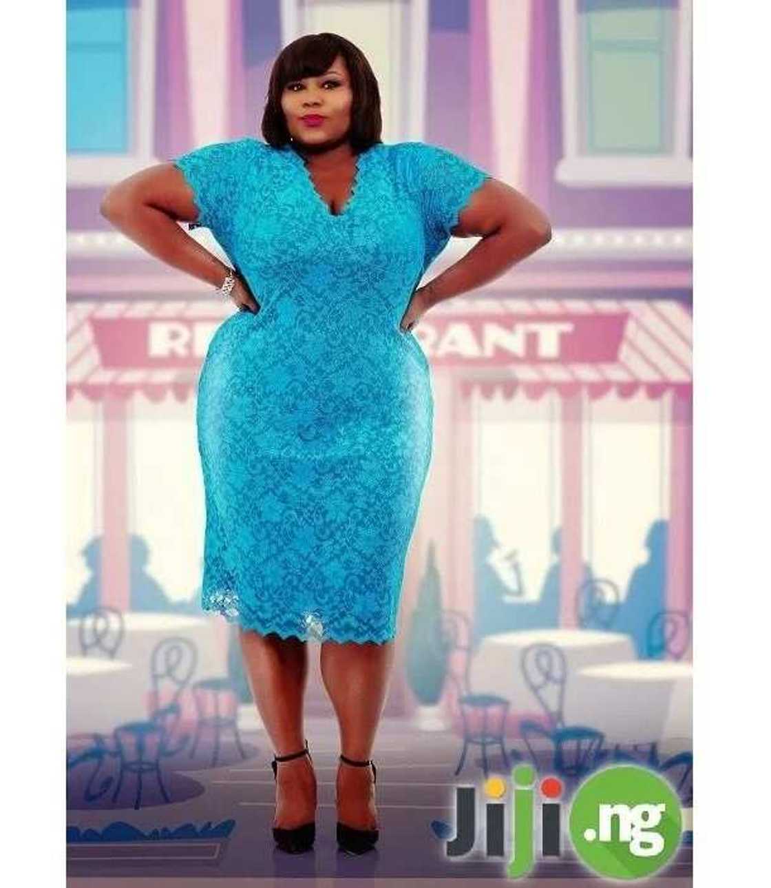 Short Lace Gown Styles For Plus Size Plus Size Plus Size Womens