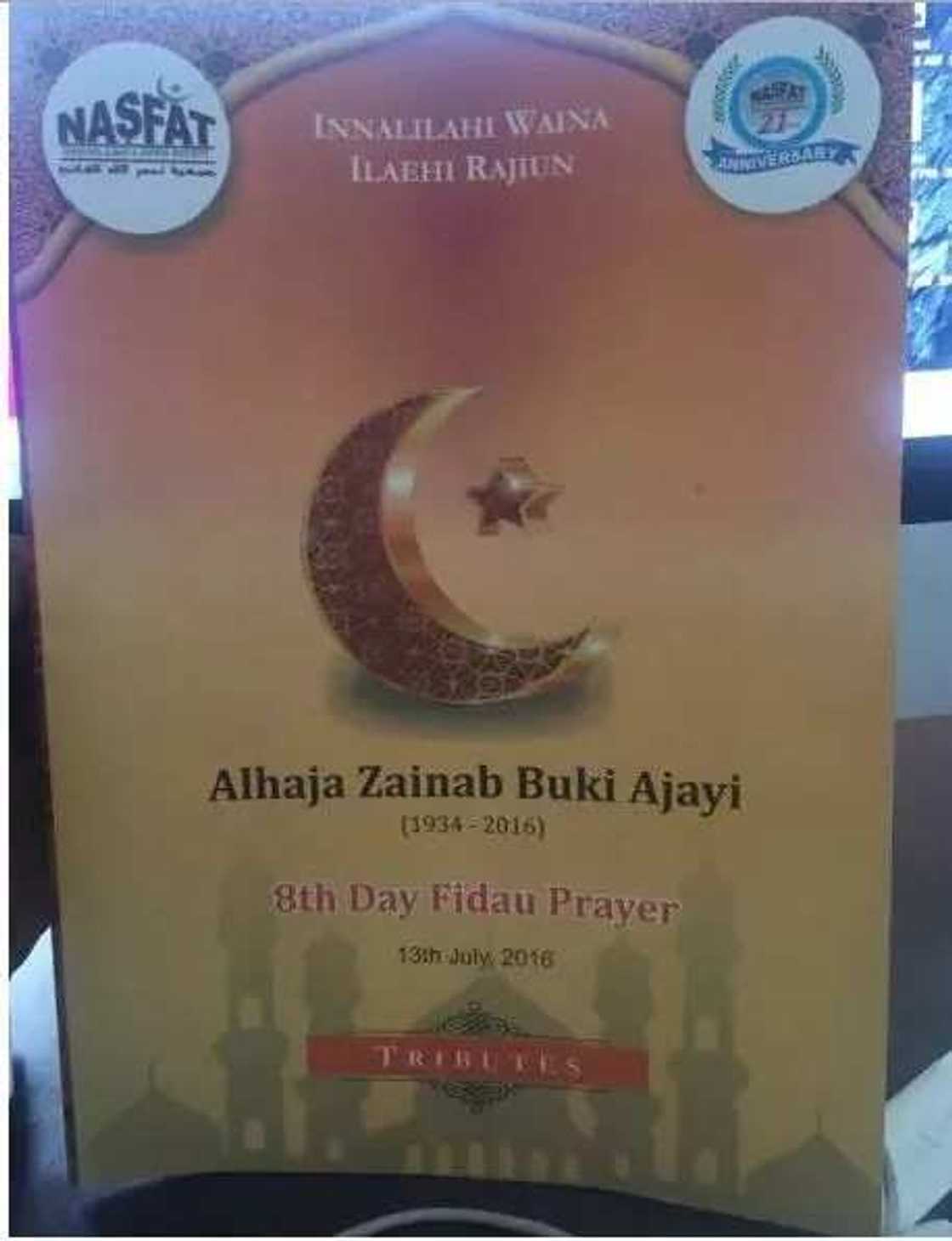 Celebrities storm Late Bukky Ajayi 8th day prayer (photos) Celebrities storm Late Bukky Ajayi 8th day prayer (photos)