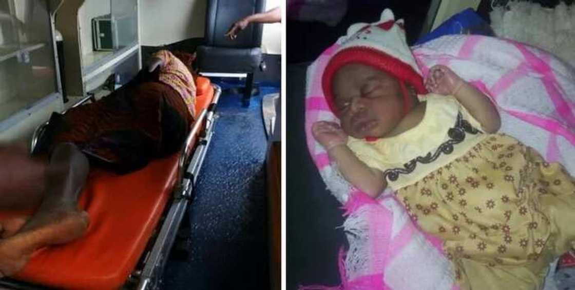 Mahaukaciya da ta haihu ta samu tallafi daga gwamnati (hotuna) Mahaukaciya da ta haihu ta samu tallafi daga gwamnati (hotuna)