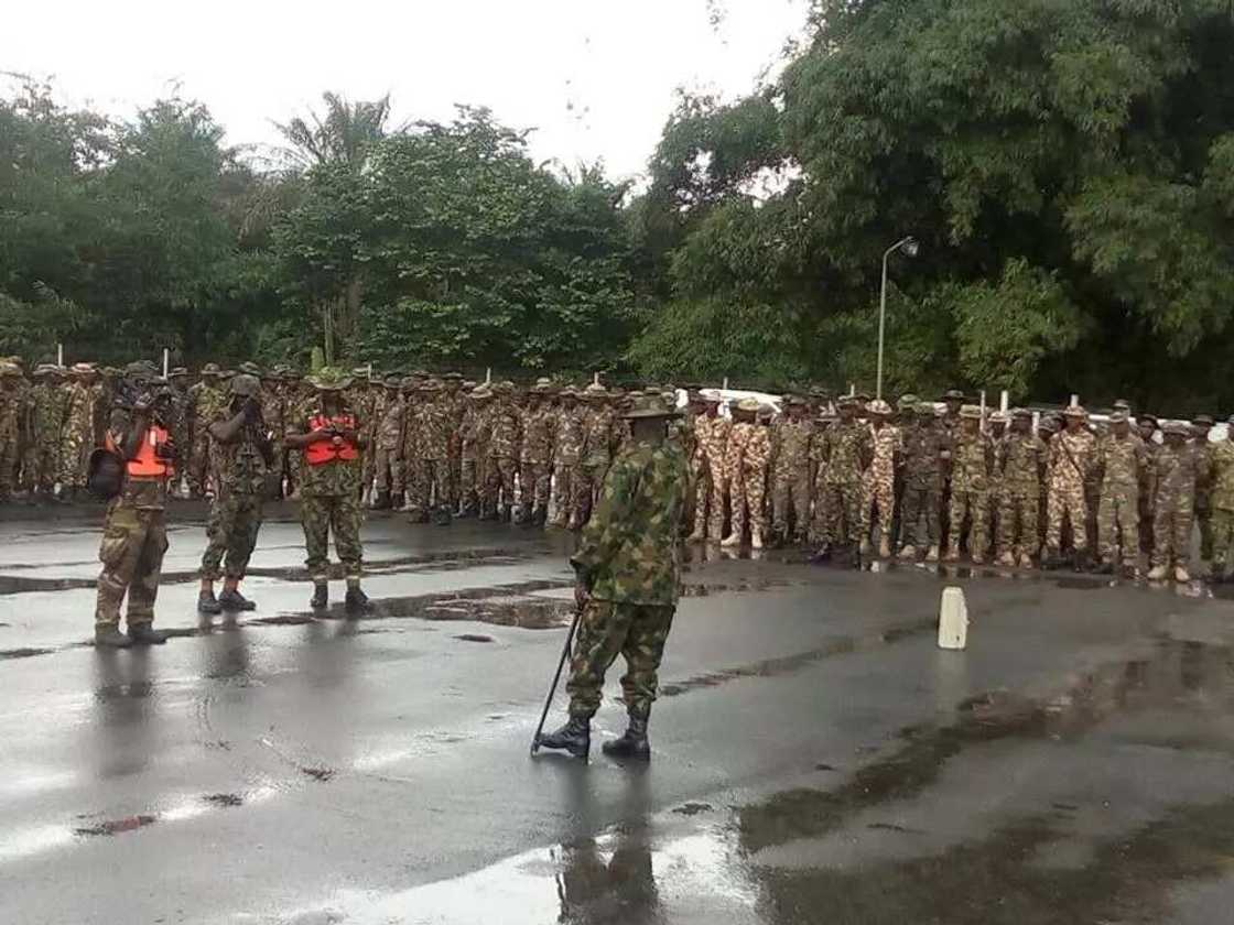 Photos: Nigerian soldiers prepare for operation in Niger Delta Photos: Nigerian soldiers prepare for operation in Niger Delta
