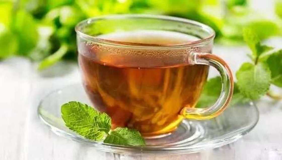 mint leaf tea mint leaf tea