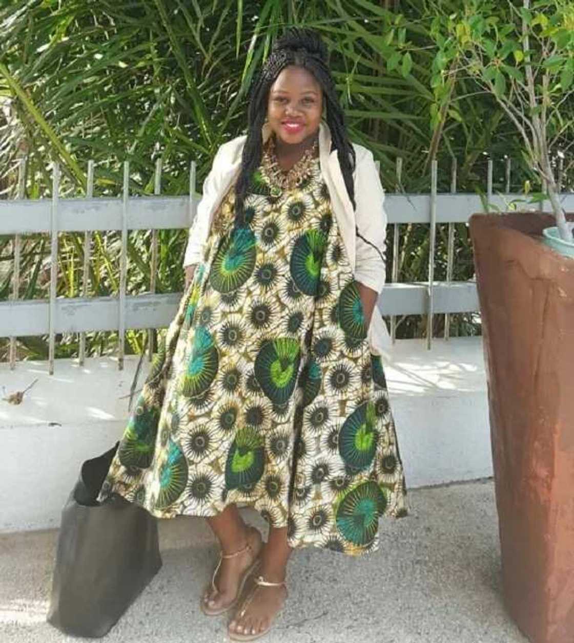 Ankara maternity style with jacket Ankara maternity style with jacket