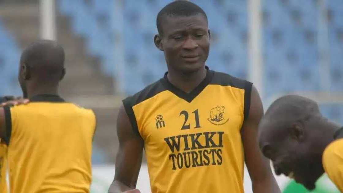 10. Highest paid Nigerian footballer in Nigeria League – Godwin Obaje N2 million monthly 10. Highest paid Nigerian footballer in Nigeria League – Godwin Obaje N2 million monthly