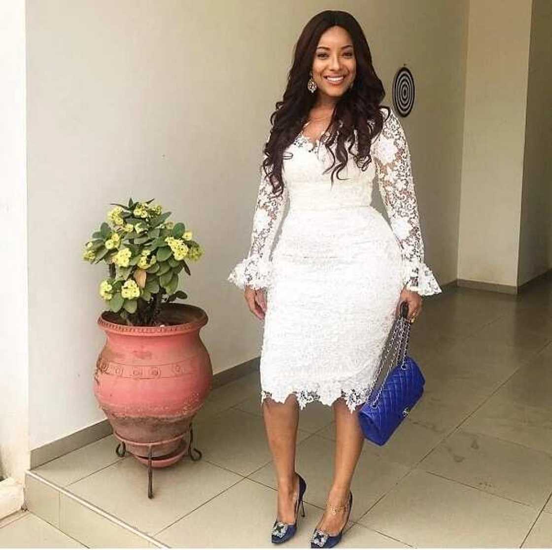 White cord lace dress-case White cord lace dress-case