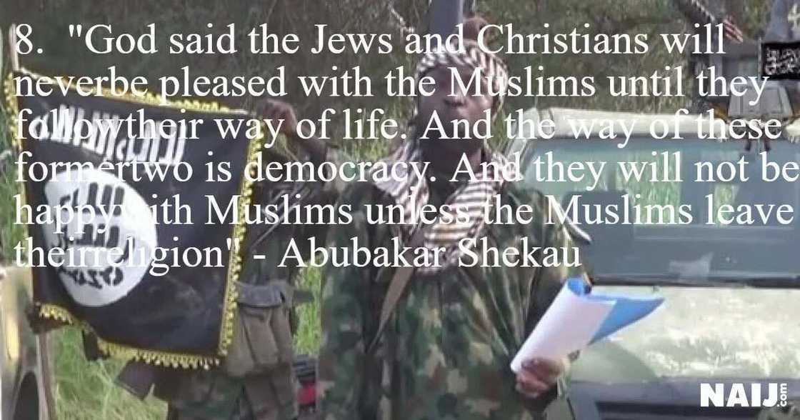 'Buhari is our enemy' and top 7 other quotes from Shekau's audio message on UNIMAID bombing 'Buhari is our enemy' and top 7 other quotes from Shekau's audio message on UNIMAID bombing