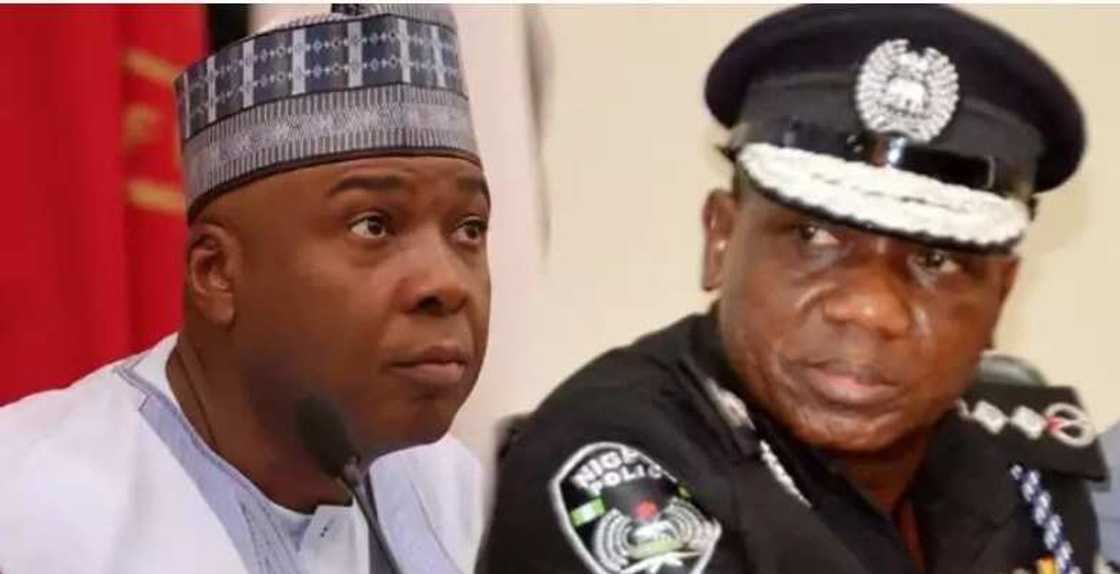 Naci dambun kuturu: Saraki ya kara gayyatar Sifeto Idris a karo na uku domin amsa wasu tambayoyi