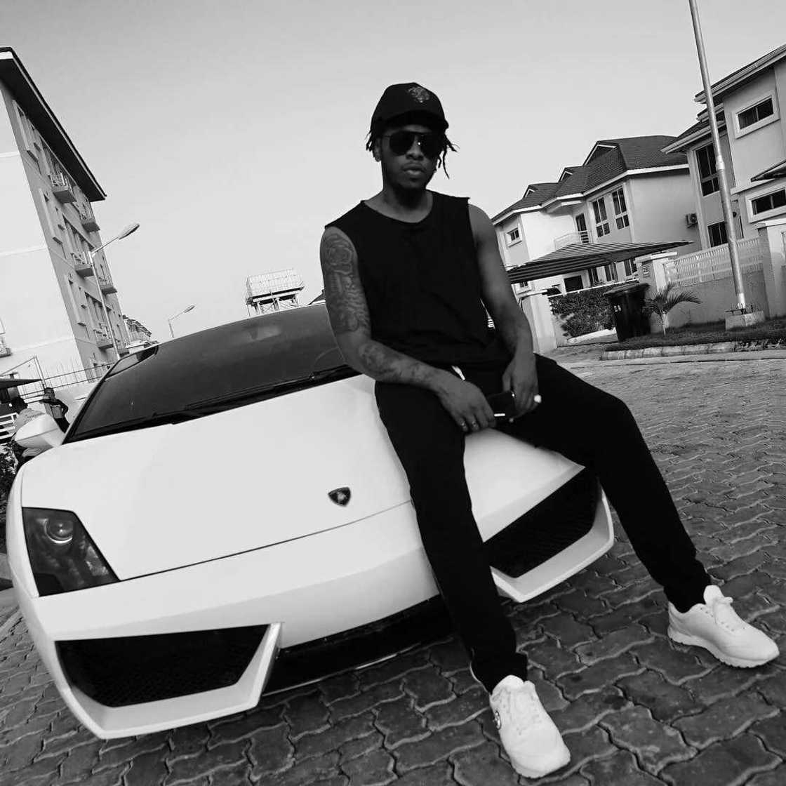 Runtown gets a new expensive toy Runtown gets a new expensive toy