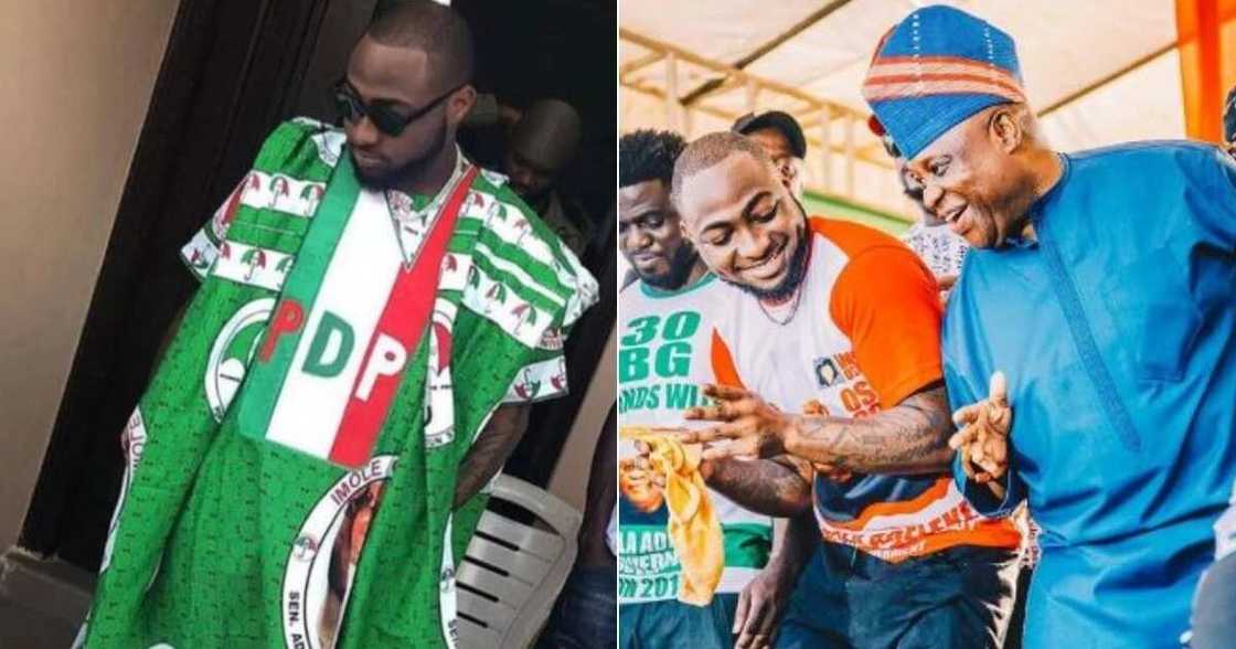 Mawakin Najeriya Davido yace ba zai yi SAK a zaben 2019 ba Mawakin Najeriya Davido yace ba zai yi SAK a zaben 2019 ba