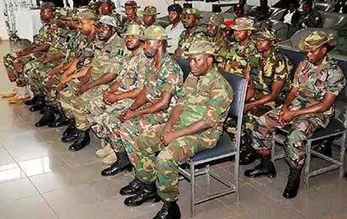 BH: 8 soldiers arrested over north east deployment protest BH: 8 soldiers arrested over north east deployment protest