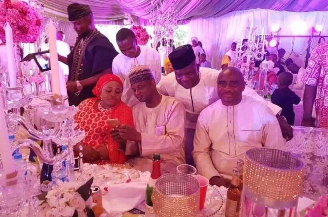 ACP Abba Kyari attends wedding of one of his best officers
Source: Facebook, Abba Kyari