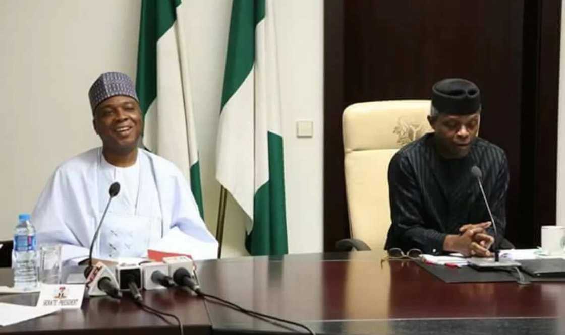 Da duminsa: Ana can an saka labule tsakanin Osinbajo, Saraki da wadansu gwamnoni 5 Da duminsa: Ana can an saka labule tsakanin Osinbajo, Saraki da wadansu gwamnoni 5