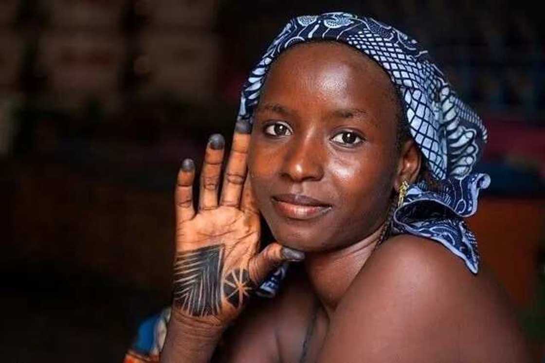 Fulani girl Fulani girl