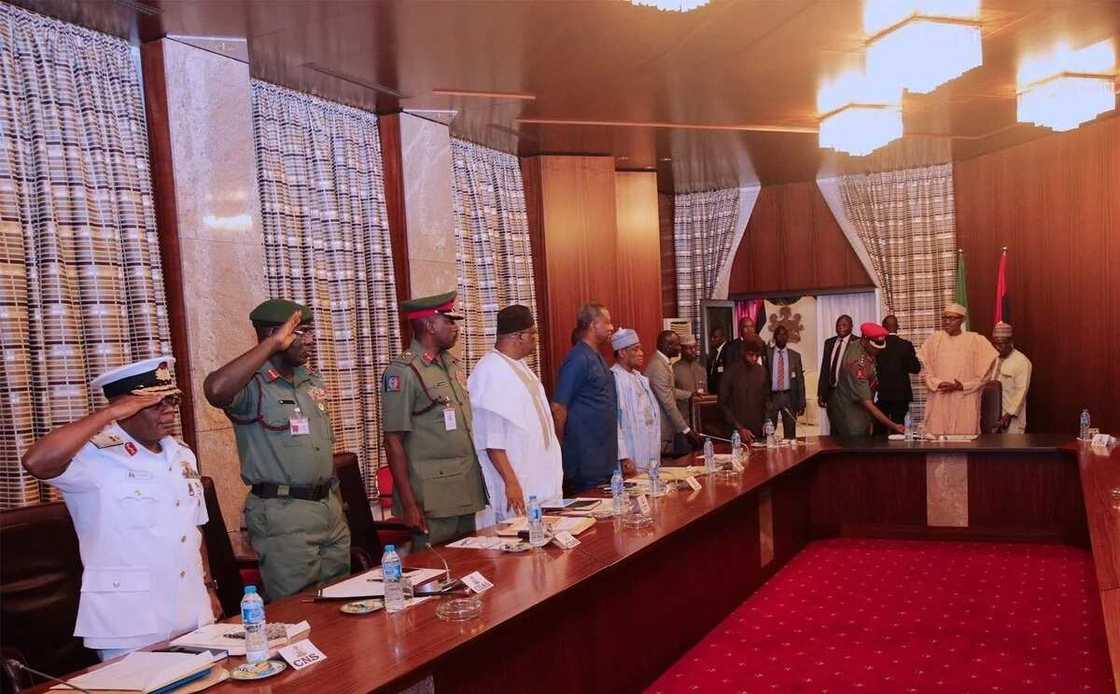 Security meeting
