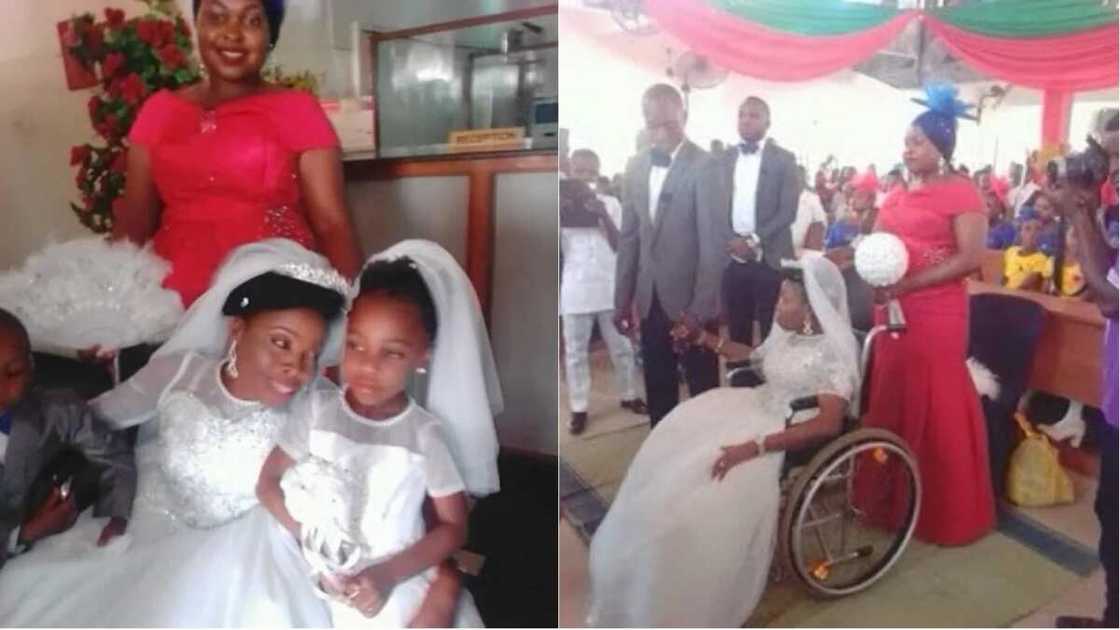 Physically challenged woman weds lover in style